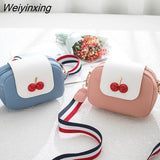 Weiyinxing Shoulder Bag Designer Handbags for Ladies Solid Color Crossbody Bags for Women Fashion Fruits Female Small Zipper Handle Bag