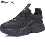 Weiyinxing Women Sneakers Black Shoes Woman 2023 New Arrival Dad Sneakers Sapatos De Mujer Adult Outdoor Chunky Chaussure Femme