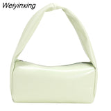 Weiyinxing Square Phone Bag 2023 Personality Casual Handbag Solid color one-shoulder messenger bag mini Totes Women Underarm Bag