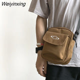 Weiyinxing Women Oxford Cloth Small Shoulder Bag Multicolor Square Bag Single Shoulder Bag Messenger Bag Men And Women Planet Canvas Bag