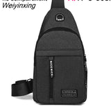 Weiyinxing Men'S Waist Bag Pack Messenger Bag Wallet Purse Reflective Sports Running Man Belt Pouch Canvas Designer Travel Shoulder Bag Man