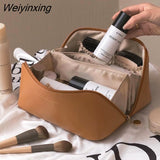 Weiyinxing Portable Storage Makeup Bag Large Travel Organizer Cosmetics Designer Bags Luxury Women Tote Toiletry Bathroom Pouch