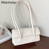 Weiyinxing Bags Designer Handbags For Women Korean Leather Simple Fashion Soft Summer Evening Women's Luxury Shoulder Bag Trend 2023