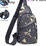 Weiyinxing Men'S Waist Bag Pack Messenger Bag Wallet Purse Reflective Sports Running Man Belt Pouch Canvas Designer Travel Shoulder Bag Man