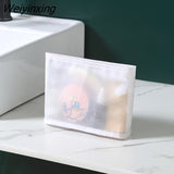 Weiyinxing Simple Cosmetic Bag Wash Bag Eva Transparent Waterproof Cosmetic Bag Multi-function Portable Travel Storage Bag