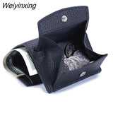 Weiyinxing Women Genuine Leather Purses Female Small Cowhide Wallets Lady Coin Bag Card Holder Large Capacity Money Bag Portable Clutch