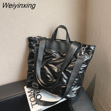 Weiyinxing Mantang Winter Big Cloth Totes Bag for Women 2023 Trend Design Shoulder SiDe Bag Female Crossbody Shopping Handbags