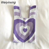 Weiyinxing Design Knitted Handbags Wrist Bags For Women Knitted Women's Handbag Ladies Carry Tote bag pouch sac a main femme