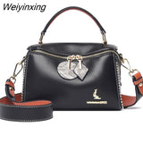 Weiyinxing PU Leather Women Shoulder Bag High Quality Handbag Designer High Capacity Ladies Crossbody Bag Fashion Fashion Tote Bags