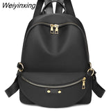 Weiyinxing Women Backpack Two in one Shoulder Bag New School Bag For Teenager Girls School Backapck Female Fashion Backpack Oxford cloth