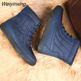 Weiyinxing Ankle Boots Women Non-slip Waterproof Winter Snow Boots Big Size 43 Women Warm Shoes with Thick Fur Boot Botas De Mujer