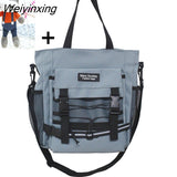 Weiyinxing Women Handbags Messenger Bag Reflect Light Men Crossbody Bags Ladies Large Capacity Shoulder Tote Bag Youth School Bags