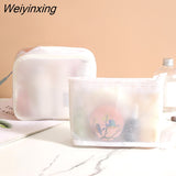 Weiyinxing Simple Cosmetic Bag Wash Bag Eva Transparent Waterproof Cosmetic Bag Multi-function Portable Travel Storage Bag