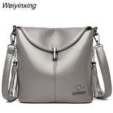 Weiyinxing Women Messenger Bags High capacity Females Leather Crossbody Shoulder Bag Handbag Satchel New High Quality Lady bags Designers