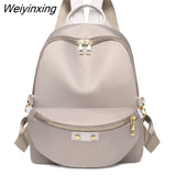 Weiyinxing Women Backpack Two in one Shoulder Bag New School Bag For Teenager Girls School Backapck Female Fashion Backpack Oxford cloth