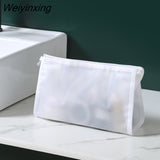 Weiyinxing Simple Cosmetic Bag Wash Bag Eva Transparent Waterproof Cosmetic Bag Multi-function Portable Travel Storage Bag