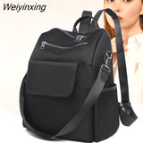 Weiyinxing Backpack Fashion Oxford cloth Women Backpack Teenager Girl New Trend Student Schoolbags Multi-pocket Shoulder Bags Female