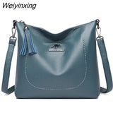 Weiyinxing Purse Ladies Handbags Sac a Main Designer Women Crossbody Bag Vintage Leather Shoulder Bags High Quality Messenger Bags