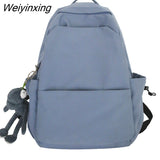 Weiyinxing Fashion Travel Student Bag Waterproof Boy And Girl Schoolbag Women Knapsack Large Capacity Travel Teenager Useful Backpack