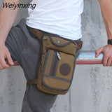 Weiyinxing Drop Leg Bag Outdoor Waist Pack for Men Women Tactical Military Motorcycle Bike Cycling Multi-Pocket Waist Fanny