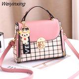 Weiyinxing Women's Fashion Crossbody Bags 2023 New Trend Square Tote Bag Female Messenger Shoulder Bag Clutches Luxury Designer Handbag