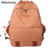 Weiyinxing Women 2023 New Trending Women's vintage Backpack Waterproof Nylon Shopping Backpack Fashion Teen Girl Backpacks