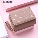 Weiyinxing for Women Kawaii Cute Wallet Luxury Designer Lady Wallet Pink Purse Womens Wallet Small Women Leather Wallet Coin Purse