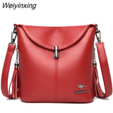 Weiyinxing Women Messenger Bags High capacity Females Leather Crossbody Shoulder Bag Handbag Satchel New High Quality Lady bags Designers