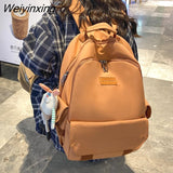 Weiyinxing Women 2023 New Trending Women's vintage Backpack Waterproof Nylon Shopping Backpack Fashion Teen Girl Backpacks