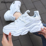 Weiyinxing Women Sneakers Black Shoes Woman 2023 New Arrival Dad Sneakers Sapatos De Mujer Adult Outdoor Chunky Chaussure Femme