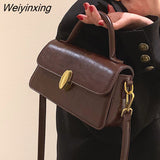 Weiyinxing Small Tote Bag 2023 Hit Spring PU Leather Crossbody Sling Bags Woman Designer Handbag Luxury Brand Shoulder Side Bag