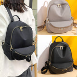 Weiyinxing Women Backpack Two in one Shoulder Bag New School Bag For Teenager Girls School Backapck Female Fashion Backpack Oxford cloth