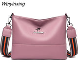 Weiyinxing New Fashion Soft Leather Women Handbag Designer Women Shoulder Bags Luxury Girls Tote bag High Quality Female Messenger bag