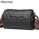 Weiyinxing Quality Solid Color Genuine Leather Women Shoulder Crossbody Bag 2023 Cow Leather Ladies Handbag Large Female Messenger Sac