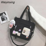 Weiyinxing Waterproof Back Pack Women Cute Large-capacity Crossbody Bags Portable Travel Bag Female Small Badge Сумка-мессенджер