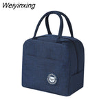 Weiyinxing Bags Portable Zipper Thermal Bag Lunch Bag For Women Portable Fridge Bag Lunch Box Tote Thermal Food Door Bag