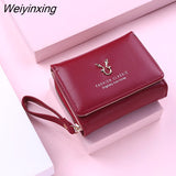 Weiyinxing New Fashion Women's Wallet Short Women Coin Purse Wallets for Woman Card Holder Small Ladies Wallet Female Hasp Mini Clutch