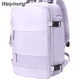 Weiyinxing Backpack Multifunctional Travel Bag Big Capactiy Backpack Shoulder Bags for Women with Independent Shoes Pocket Backpack