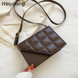 Weiyinxing Rhombus Women's Bag 2023 New Fashion Simple Texture Shoulder Bag Trend All-match Messenger Bag Women Luxury Handbags