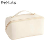 Weiyinxing Portable Storage Makeup Bag Large Travel Organizer Cosmetics Designer Bags Luxury Women Tote Toiletry Bathroom Pouch