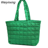 Weiyinxing Women's Tote Bags Simple Fashion Underarm Bags Handbags Nylon Waterproof Solid Crossbody Large Capacity Shoulder Bags For Women