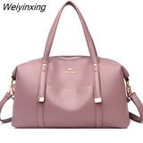 Weiyinxing Women Soft Leather Shoulder Bags Luxury Women's Bag High Quality Ladies Handbag Fashion Female Messenger Bag Large Tote Sac