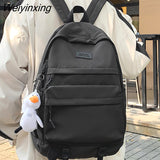 Weiyinxing Boy Girl Nylon Cute Backpack Laptop Waterproof Ladies Student Bag Male Female Travel Backpack Cool Women Men School Bags
