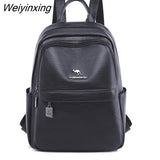 Weiyinxing New Women Backpacks Vintage Female Shoulder Bags Soft Leather Backpack Ladies Travel Back Pack Luxury Bags for Girls Mochila