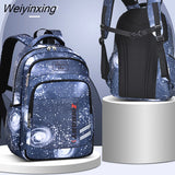 Weiyinxing Backpack For Children Students Boy School Kit Primary School Bags For Teenagers Girls Men Waterproof Backpack Schoolbag