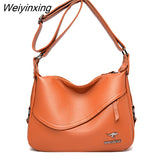 Weiyinxing New Brand Soft Leather Messenger Bag Luxury Handbag Women Bags Designer Handbags High Quailty Shoulder Bags Tote Sac A Main