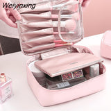 Weiyinxing Bag For Women Toiletries Organizer Waterproof Travel Make Up Storage Pouch Female Large Capacity Portable Cosmetic Case