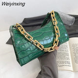 Weiyinxing Casual Women's Totes Shoulder Bag Fashion Exquisite Shopping Bag PU Leather Chain Handbags for Women 2023 Free Shipping