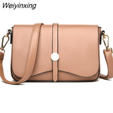 Weiyinxing Vintage Crossbody Cowhide Cell Phone Shoulder Bag Genuine Leather Messenger Bags Fashion Daily Use For Women Wallet HandBags