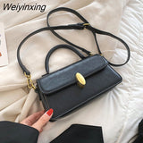 Weiyinxing Small Tote Bag 2023 Hit Spring PU Leather Crossbody Sling Bags Woman Designer Handbag Luxury Brand Shoulder Side Bag